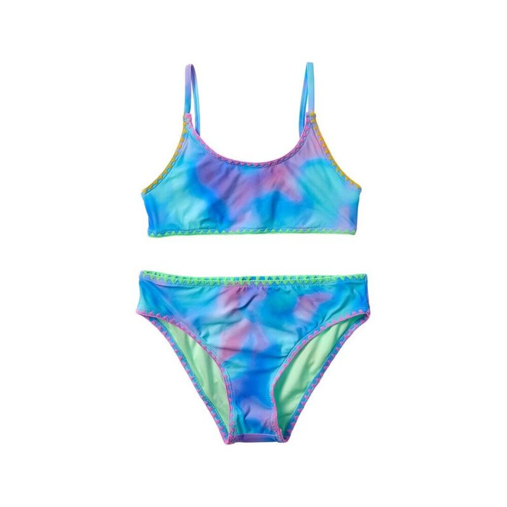 Beach Lingo Girls  2Pc Rem Cup Bra & Hipster Bottom, Blue